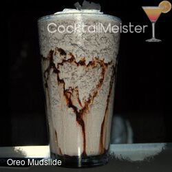 Oreo Mudslide cocktail